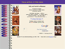 Tablet Screenshot of fantasy-picture.de